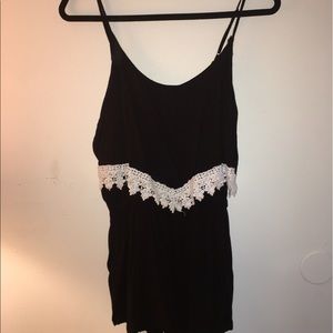 black aeropostale romper