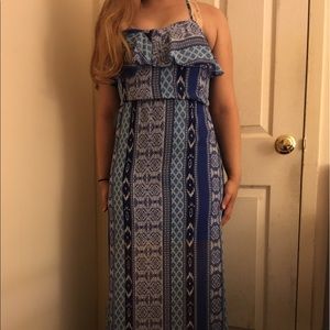 Blue Maxi Dress