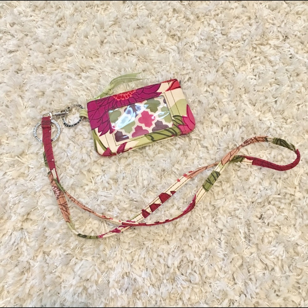 Vera Bradley ID wallet & land yard