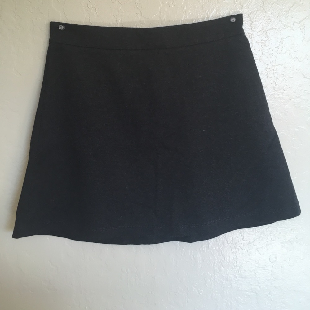 Gray skater skirt.