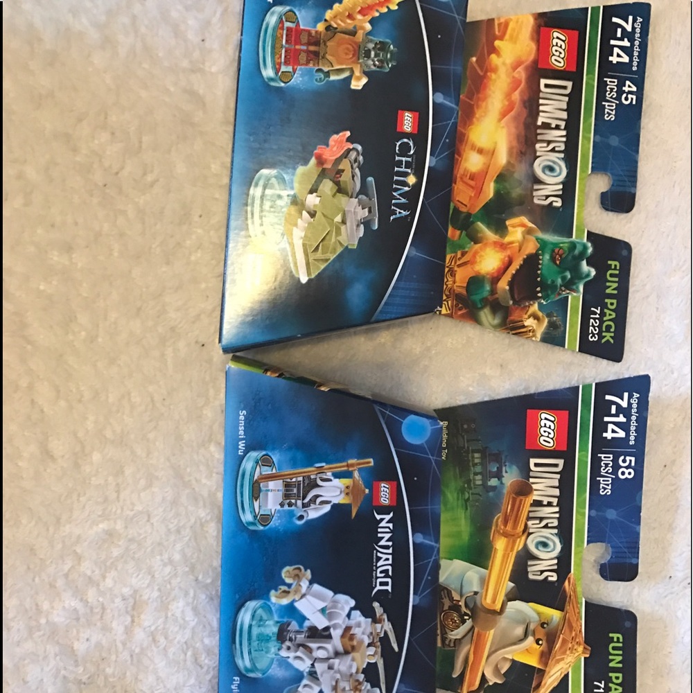 LEGO dimensions- ninjago and Chima