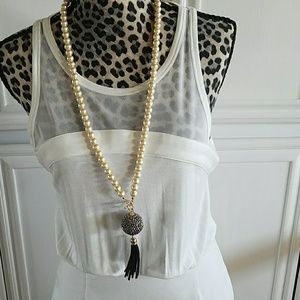 Gorgeous Winter White BVBG Dress