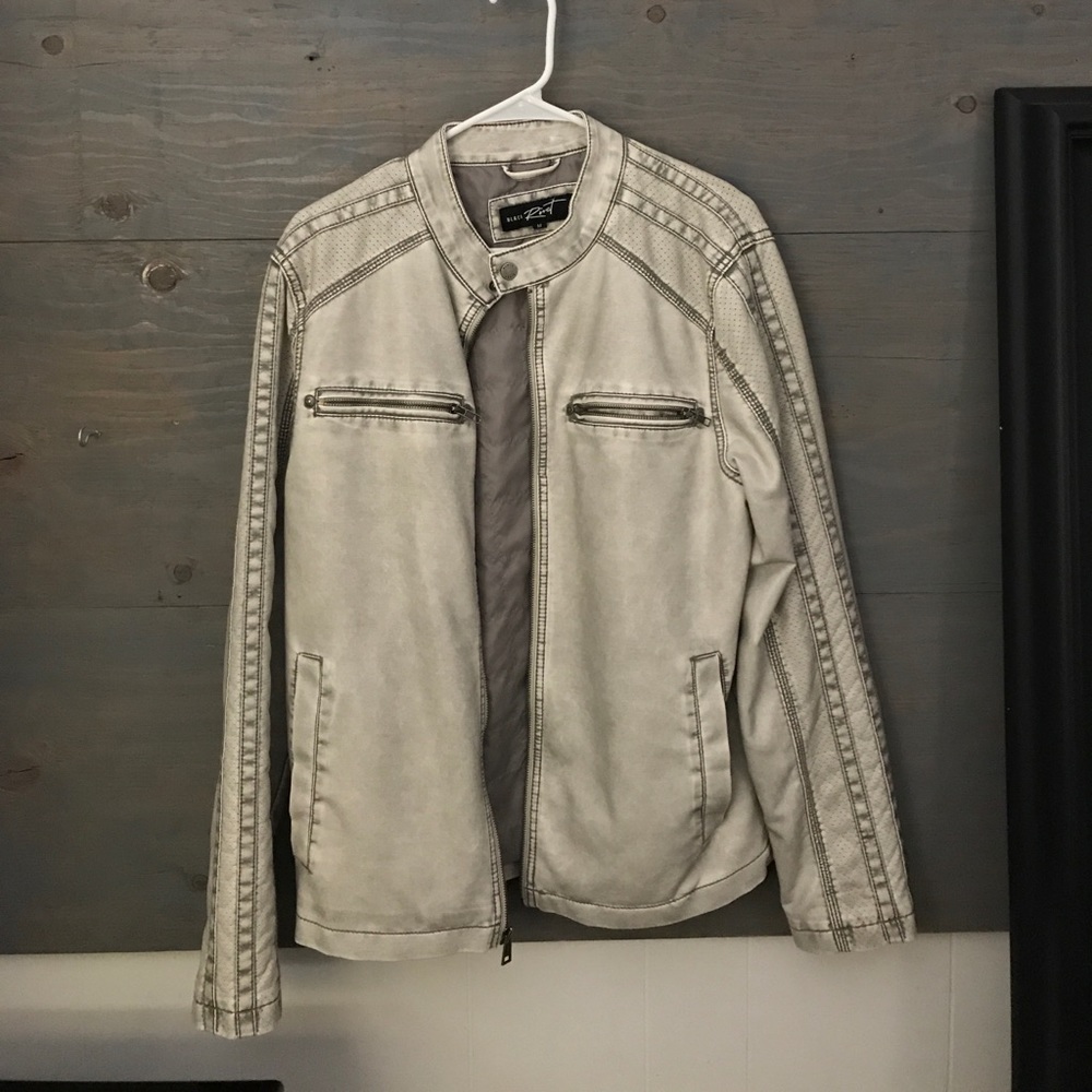 Black Rivet Leather Jacket