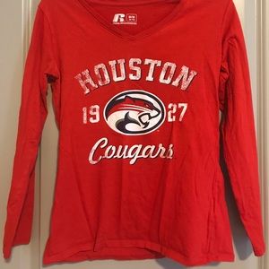 Houston cougars long sleeve top