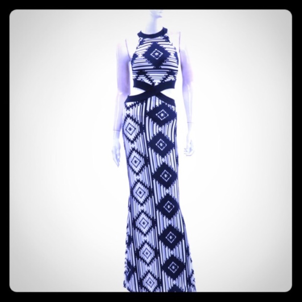 Cutout Maxi Dress