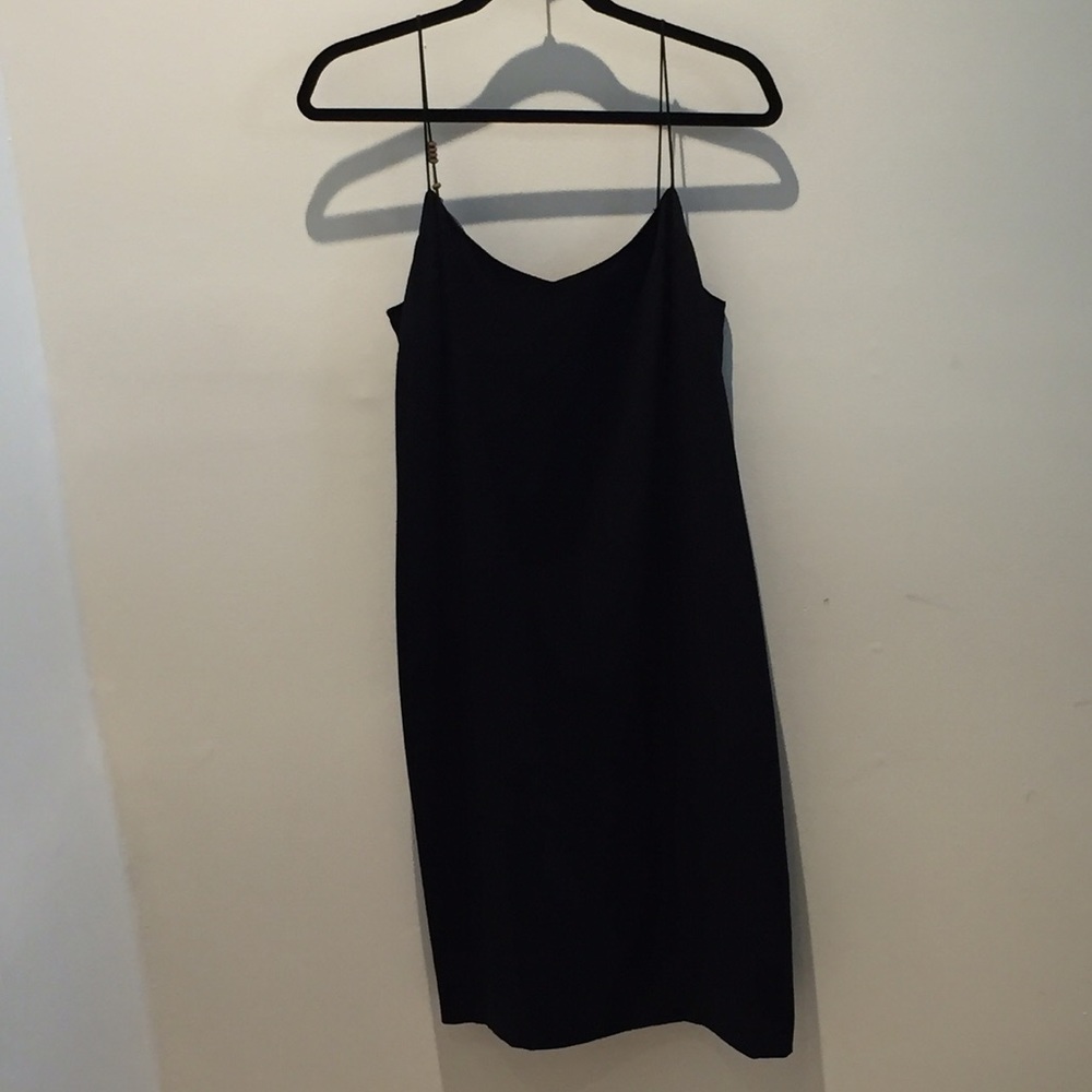 Ralph Lauren Acetate Dress with Spaghetti Straps.