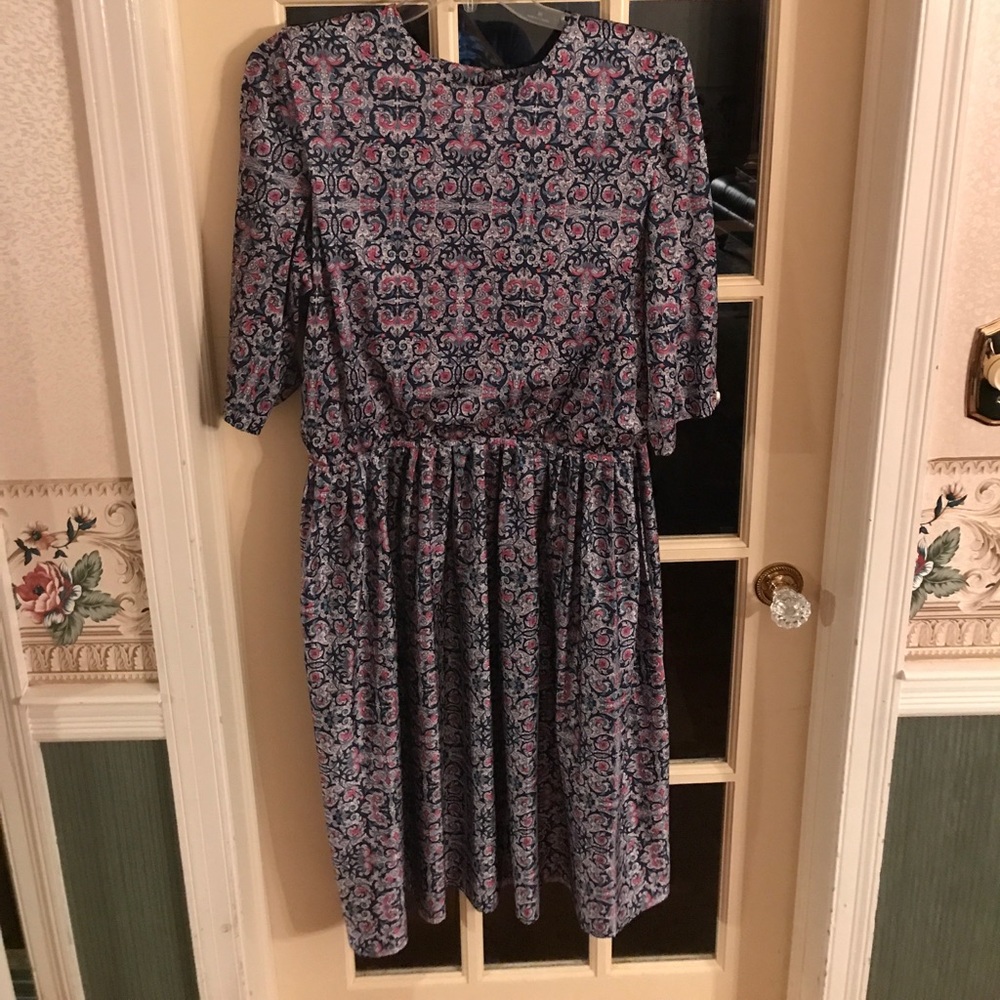 Vintage 80s day dress