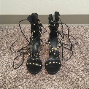 High heel shoes