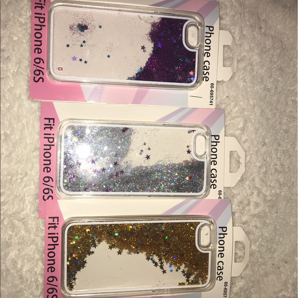 iPhone 6/6s glitter cases
