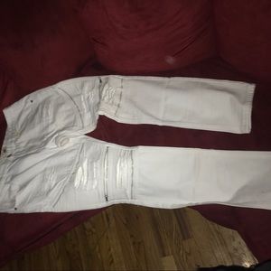 New 2017 summer smoke rise biker jeans