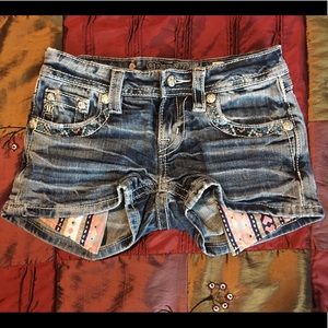 Miss Me Buckle shorts girls/youth size 10