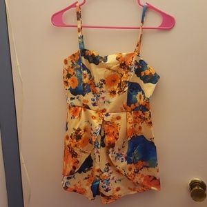 Floral romper