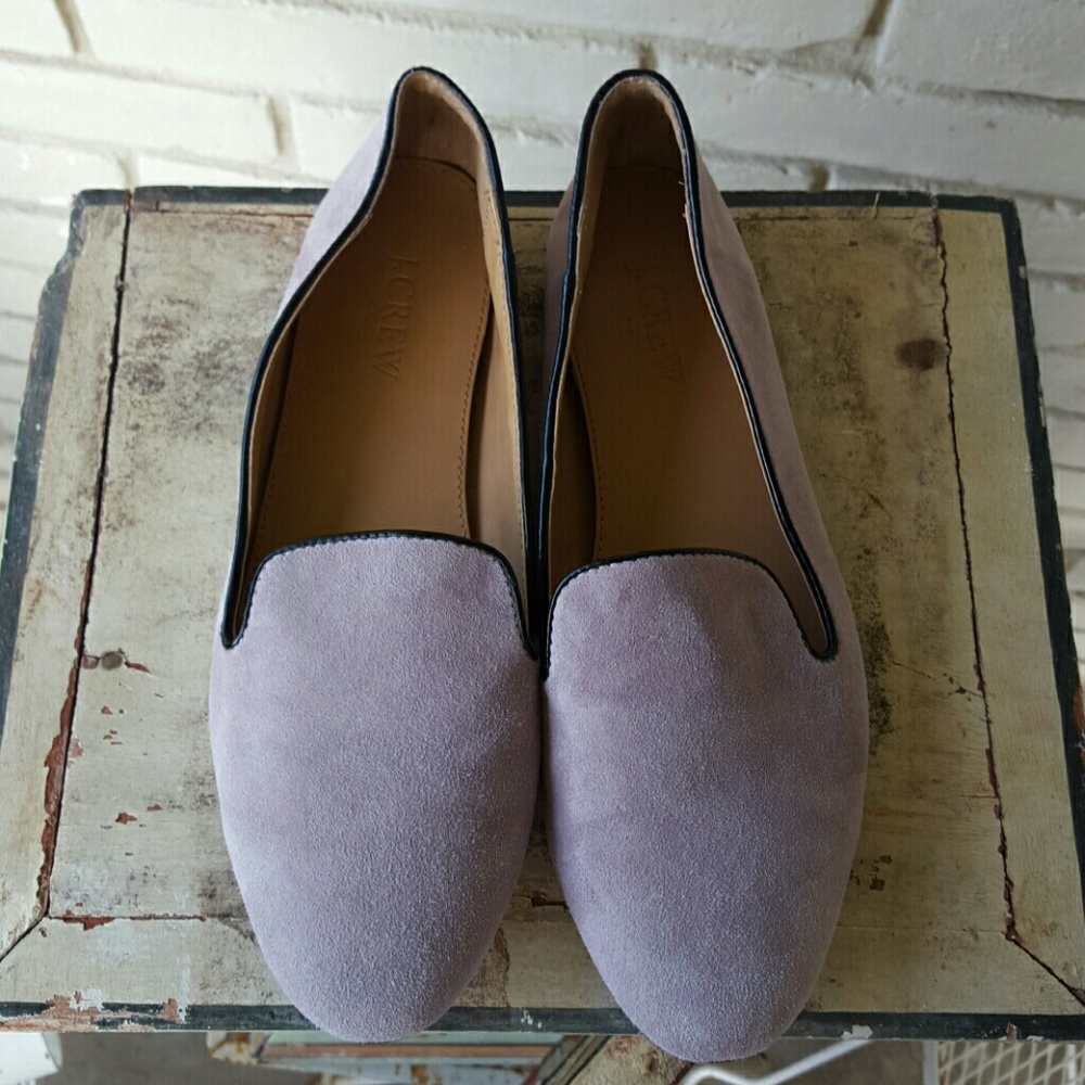 Gray J. CREW flats