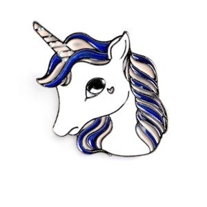 Adorable Unicorn Pin Badge
