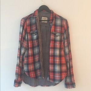 Plaid button up