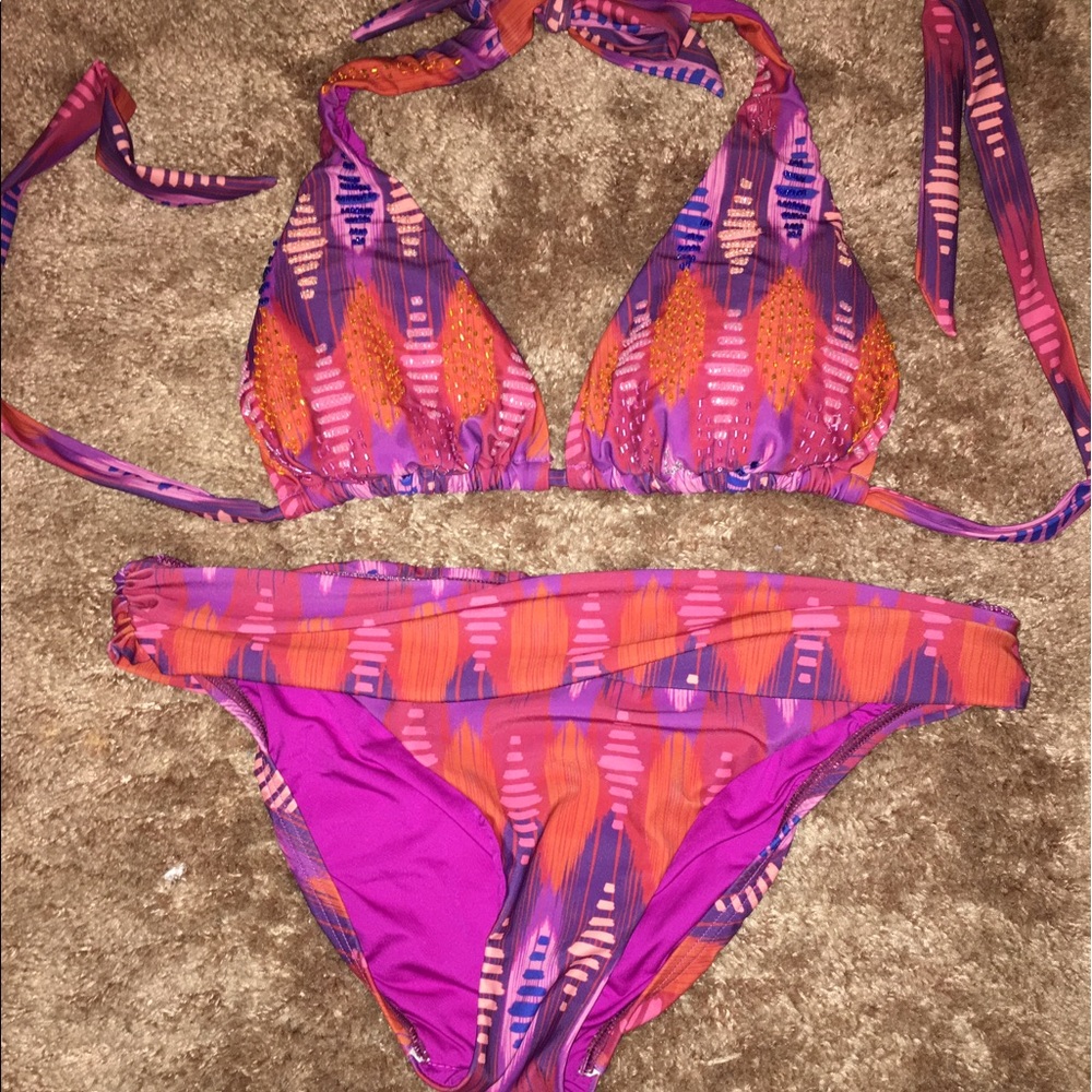 Beaded Too Bikini
