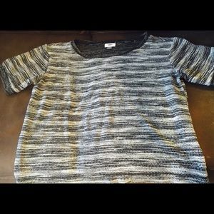 Black and white shirt