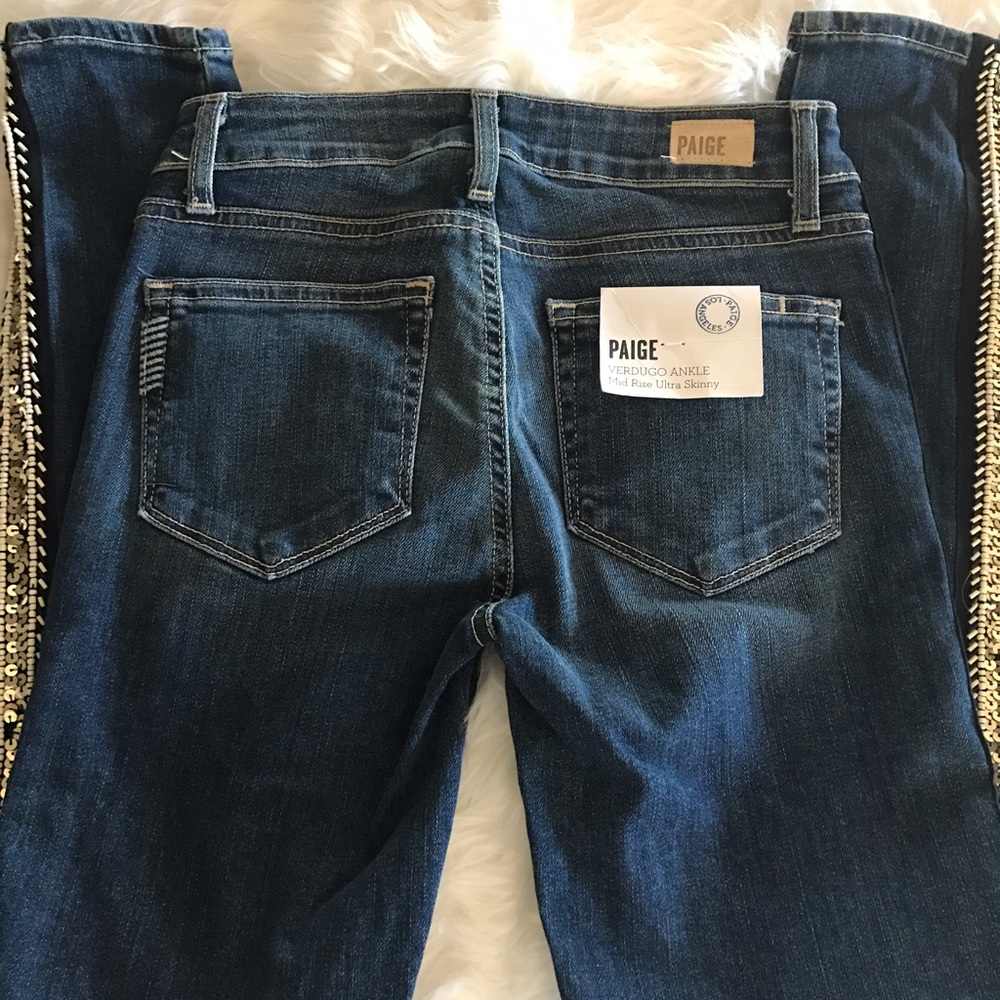 Paige Jeans Verdugo Ankle Ultra Skinny 0163/164 - Picture 7 of 8