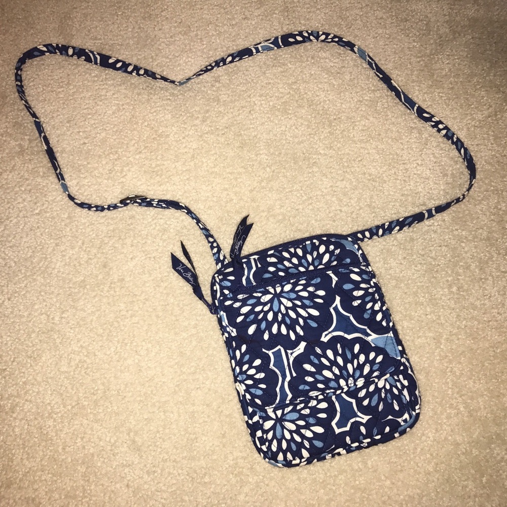 Authentic Vera Bradley Mini  Hipster Crossbody Bag
