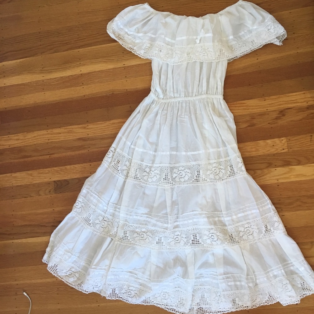 Vintage White Dress