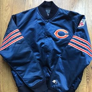 Vtg Chicago Bears NFL Football Starter Jacket