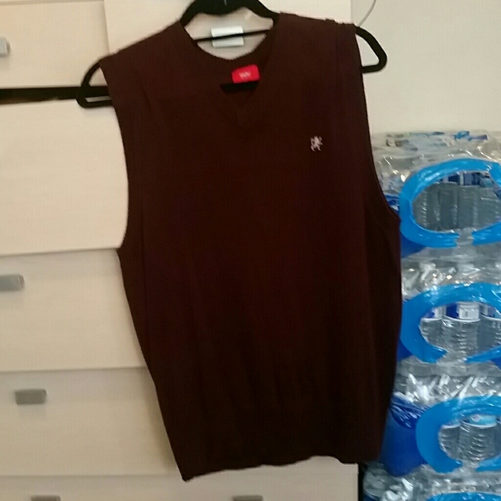 Burgundy Sweater Vest