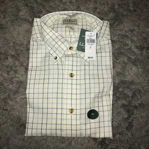 NWT LL Bean Button Up