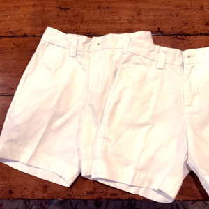 Boy White Shorts, Size 3T