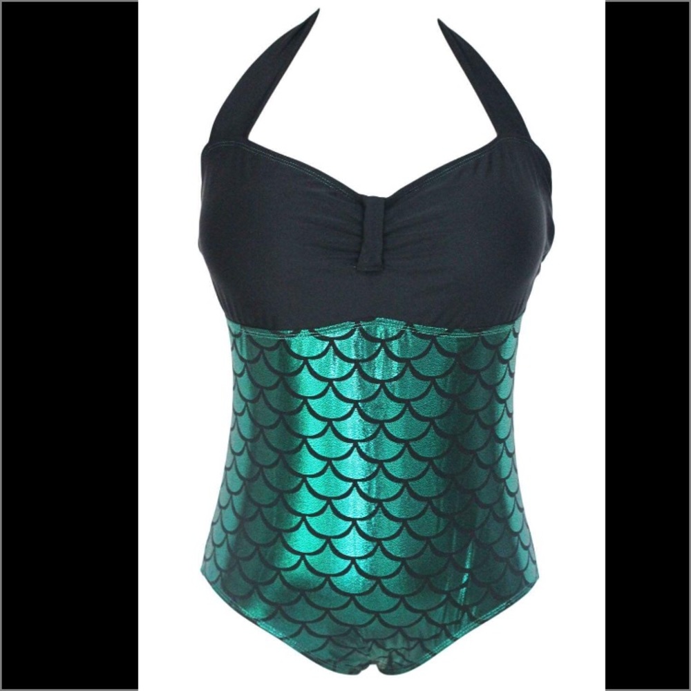 LAST‼️Black Mermaid Swimsuit - Picture 2 of 3