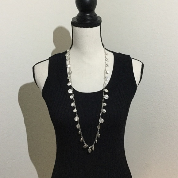 🎉HP🎉Extremely Versatile Silver Rope Necklace💕 - Picture 2 of 6