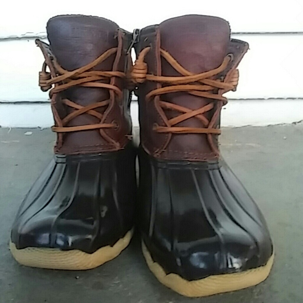 SPERRY TOP SPIDER RAIN BOOTS