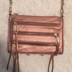 Rebecca Minkoff Rose Gold Mini Mac