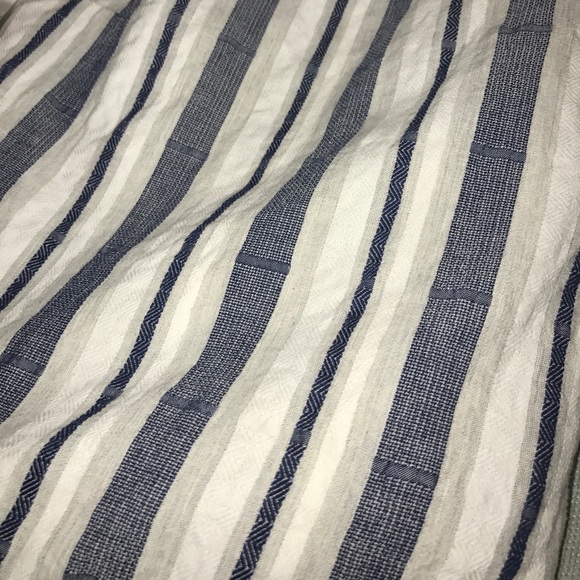 {Monteau} Stripe halter tank top, XL - Picture 5 of 5