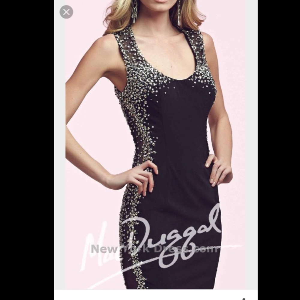 Mac Dugal short black dress!