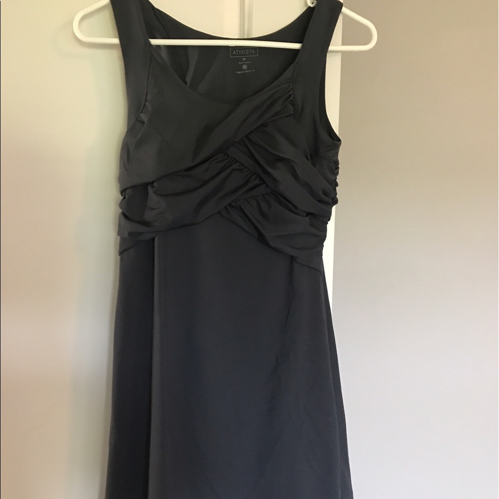 Athleta charcoal gray dress. Size XS