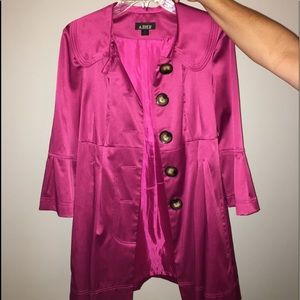 A. Byer fuchsia pink jacket