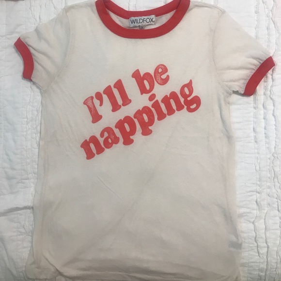 Wildfox Tops - I'll be napping wildfox tee