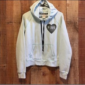 Light blue Victoria secret hoodie