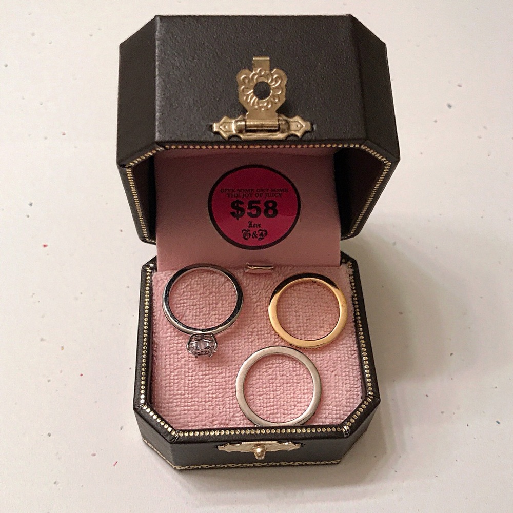 Juicy Couture Stackable Rings - Picture 4 of 6