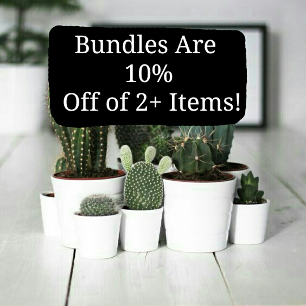 BUNDLES ARE 10% OFF OF 2+ ITEMS!!
