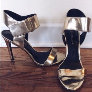 Gold Enzo Angiolini Heels
