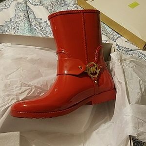Michael Kors rainboots size 8
