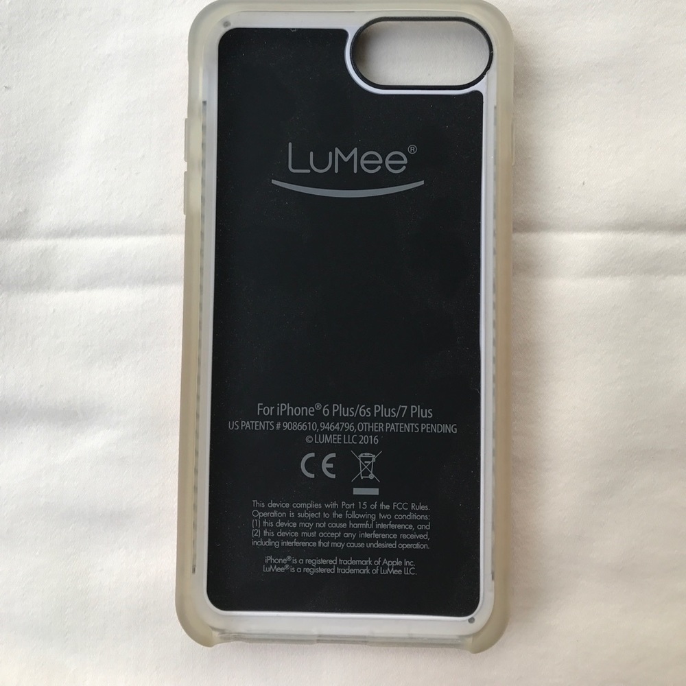 Lumee 7 plus iPhone case