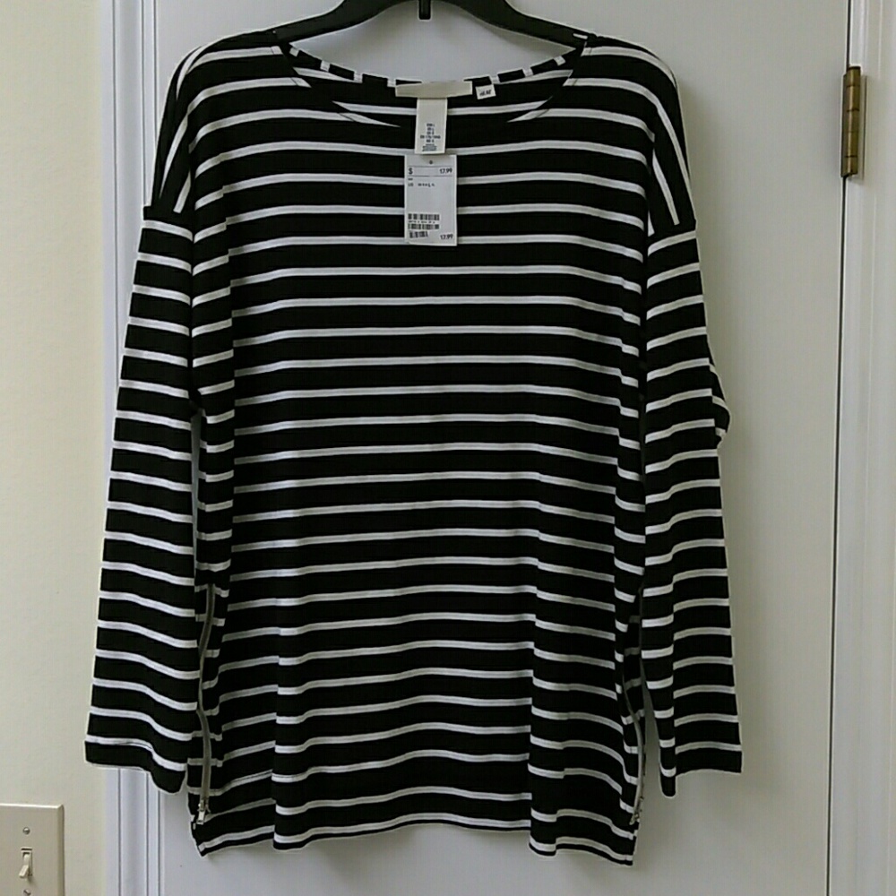 H&M stripe shirt
