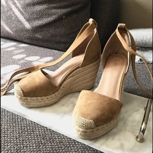 Raye Dahlia espadrille wedges