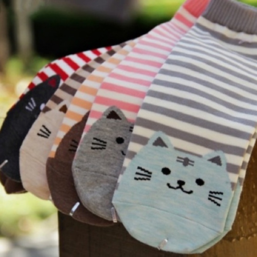 Cute cat socks!