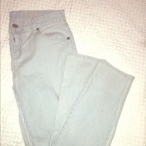 Gap pinstripe jeans