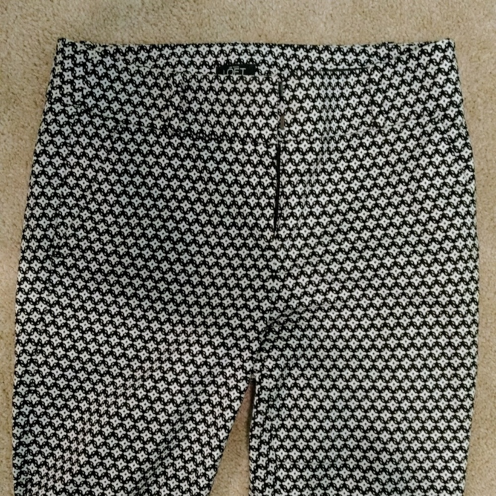 LOFT patterned skinny trouser 🌻