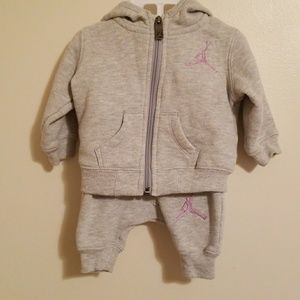 Air Jordan infant sweatsuit