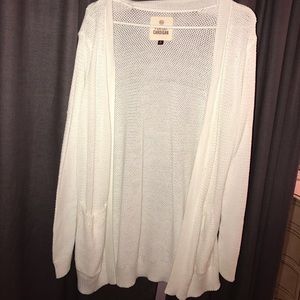 Soft white cardigan